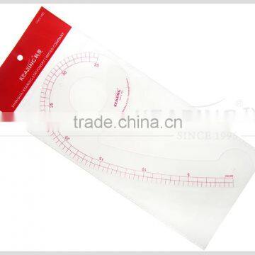 Kearing Fashion Design 1.2mm Thick Sandwich Line Printing 35cm Tailor Curve #6035 photo-5