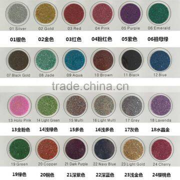 Glitter PU Textile Vinyl Heat Transfer Sheets photo-6