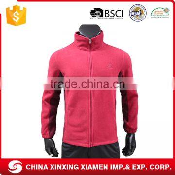 Plus Size Sportswear Fancy Man Jacket With Fleece Lining