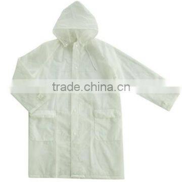 PVC TRANSPARENT RAINJACKET