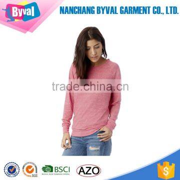 Wholesale Custom Printtin Women Dry Fit Pink Sweatershirt photo-3