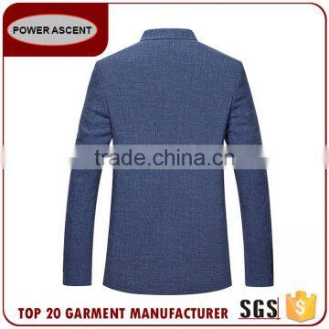 Wholesale Men Fashion Business Suit Jacket Blazer With Interior Pocket photo-2