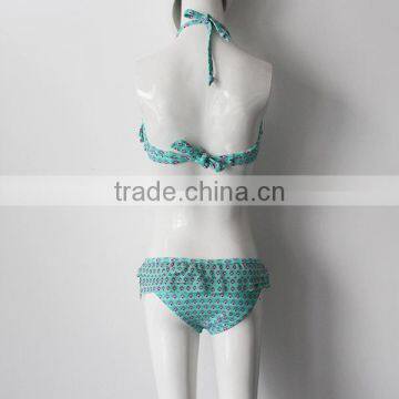 Young Girls Blue Fashion Swimwear photo-4