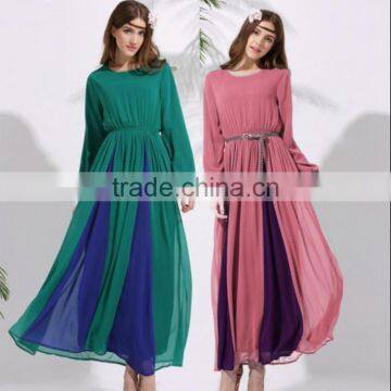 Hot Sales the Middle East Summer Women Muslim Long Dress photo-2