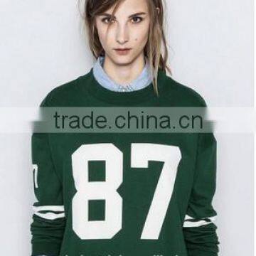 Fashion Avant-garde Figure Pattern Long Sleeve Pullover Hoodie(Green) photo-3