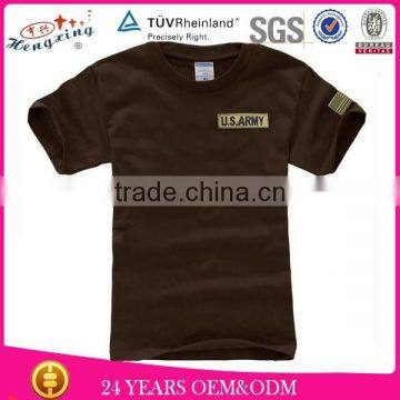 Wholesale short sleeve custom t shirt printing for men