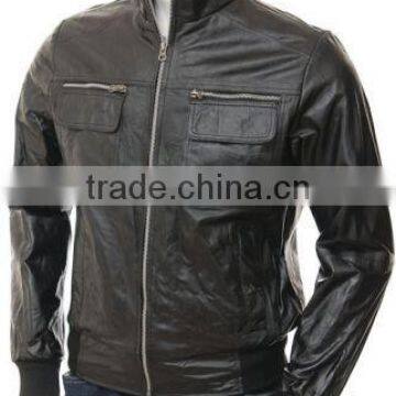 best quality new design fashion leather jacket