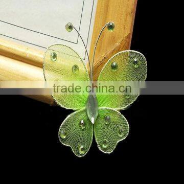 Wholesale Custom Acrylic Rhinestoned Butterflies Fridge Magnet photo-5