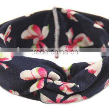 Printed Fabric Kids Headband, Cross Fabric Headband for Kids photo-3