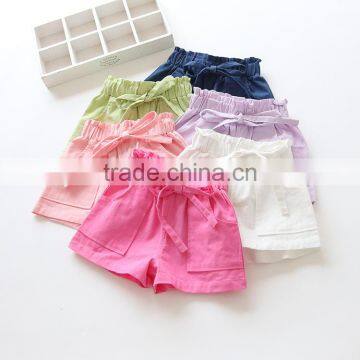 Wholesale baby girl colorful shorts summer kids shorts