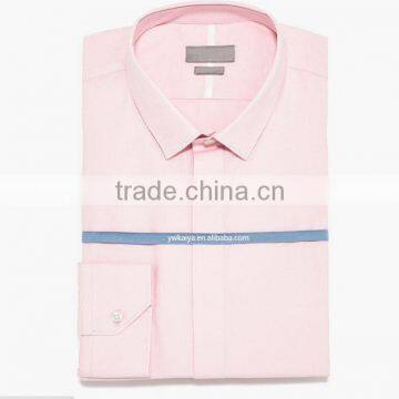 Spring mens casual hide button cotton shirts