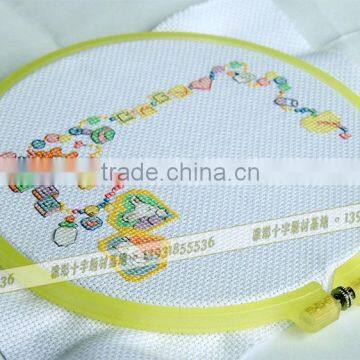 Embroidery Hoops for DIY Cross Stitch Kits of Diameter 21cm photo-4