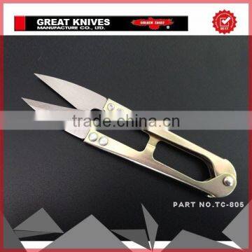 Wholesale Golden Eagle Yarn Scissors Golden Handle 12+1 Thread Cutter With the Best Quality photo-2