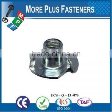 Made in Taiwan Tee Nuts Prong Nuts