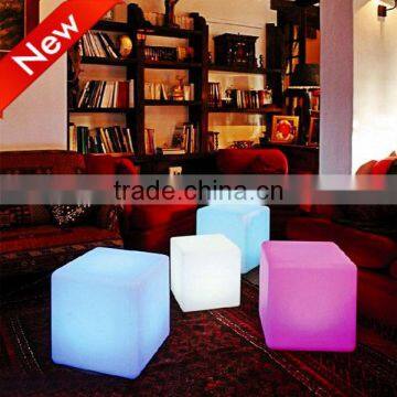 led cube led stools led chair