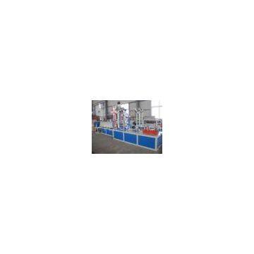 Labyrinth Type Drip Irrigation Belt Production Line , Drip Irrigation Pipe Extruder