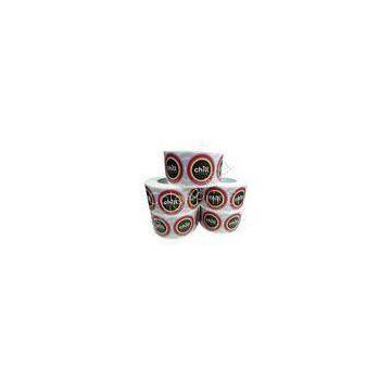 Custom Printed Spice Bottle Labels Food Grade Adhesive Paper Label On Roll