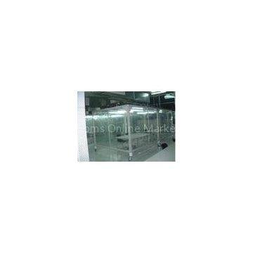 Power Coated Steel Softwall Clean Room , Vertical Laminar Air Flow Chamber