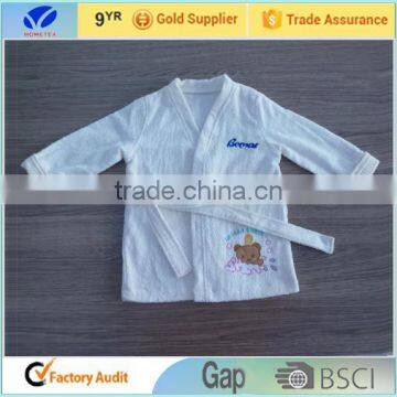 Toddlers/kids Hooded Animal Fleece Bathrobe Children's Pajamas Sleepwear photo-3