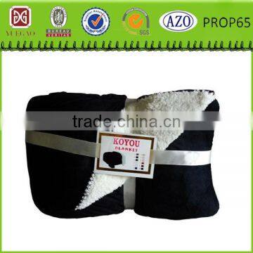 Fashion design Sherpa Blanket Wool Blanket