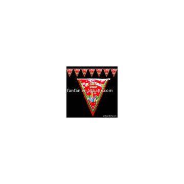 Christmas flag / christmas Pennant banners / Christmas decoration