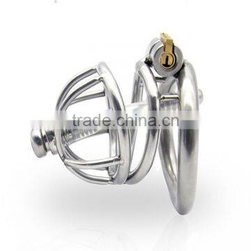 Penis Lock 304 Stainless Steel Cock Ring for Men Chastity Device Cage Belt Cockring Sex Toys For Men