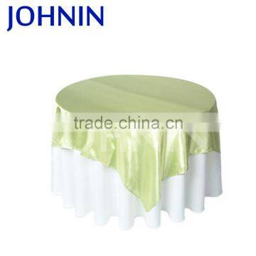 Wholesale colorful stretch ruffled poly denim cheap round table cloth