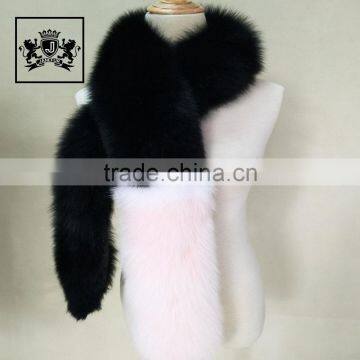 2017 Comfortable Detachable Genuine Fox Fur Women Fashionable Fur Scarf