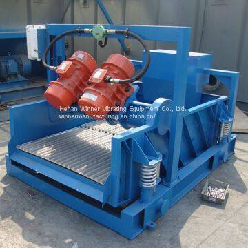 Slurry vibrating screen, dewatering vibrating screen for slurry