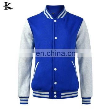 2017 New Customized Logo Printed Or Blank Baseball Jacket