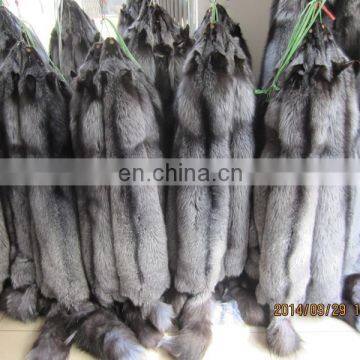 High Quality Silver Fox Fur Skin From China photo-5