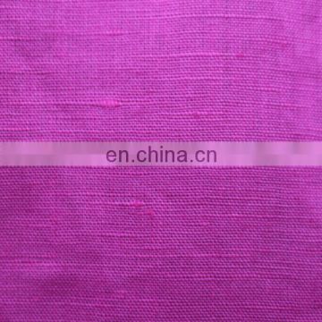 linen cotton fabric with high quality linen dress