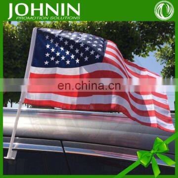 Wholesale Good Quality Cheap Price Promotional America Car Flag