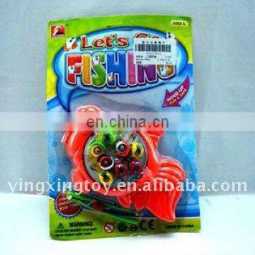 plastic wind up fishing game toys