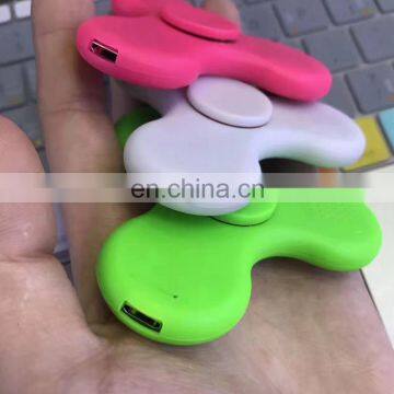 Led Bluetooth Music Fidget HandSpinner EDC Hand Tri Spinner HandSpinner EDC Toy For Decompression Plastic Toys F966 photo-5