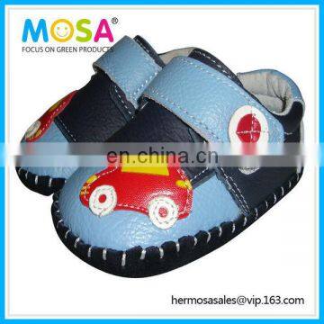 Top Quality Navy Blue Car Infant Shoes For Boys