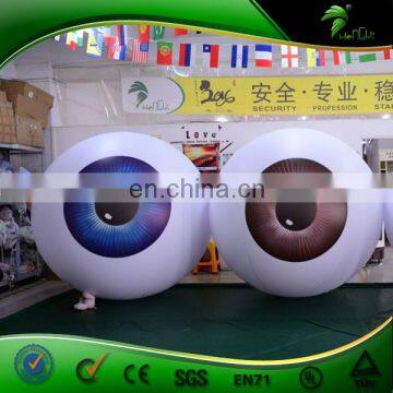 Giant Inflatable Halloween Eye Model , Inflatable Parade PVC Custom Eye , Advertising Inflatable Hanging Balloon