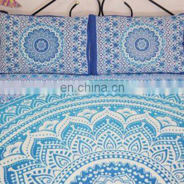 Ombre Mandala Tapestry Hippie Beach Throw Yoga Mat Decorative Wall Hanging From India