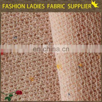 polyester interlock fabrics low price foil printing fabric made in china knitted fabric