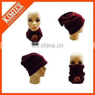 Magic custom polar fleece neck gaiter with embroidery logo