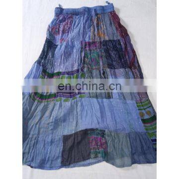 Rajasthani Art Printed Handmade Cotton Printed Long Skirt girls' dress