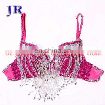 Indian beaded tassel Belly dance sequin bra clothing YD-018#