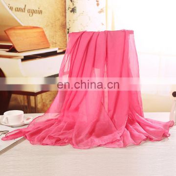 2016 New Spring Fashion chiffon scarf long lady pashmina scarf factory price hot sale