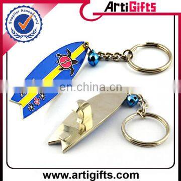 Wholesale metal branded bottle opener key ring