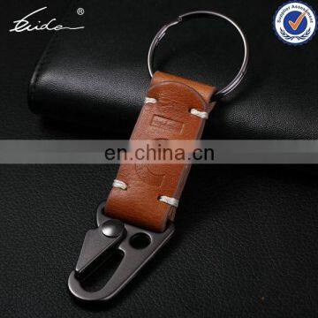 WHOLESALE GENUINE KEYRING SNAP HOOK LEATHER KEYCHAIN