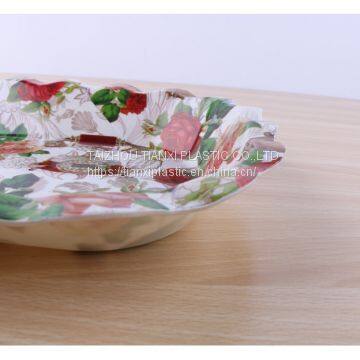 TX602 PLASTIC RECTANGULAR PLATE IML TRAY CHEAP photo-5