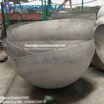 Carbon Steel Half Spheres Thickness 4mm - 8mm Diameter 500mm - 2000mm Mild Steel Hemisphere