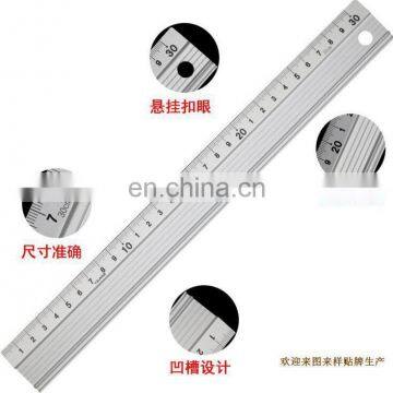 Customized Aluminium Multifunction Safety Cutting and Measuring Ruler photo-3