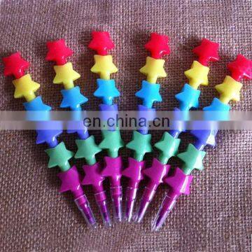 Star Stackable Crayon - 6 Color Set