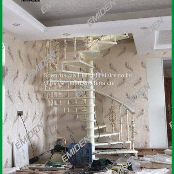 Shenzhen Yi Mei Deng Supplies Solid Wood Pedal Aluminum Arts Armrest Indoor Rotating Stairs photo-2